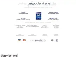 Sites similar to pagodenteile.de