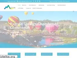 Sites similar to pagosachamber.com