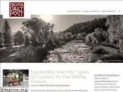 Sites similar to pagosadailypost.com