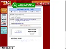 Sites similar to pagosinternet.com