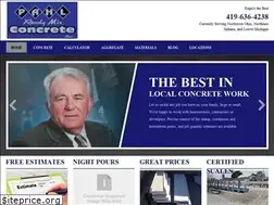 Sites similar to pahlreadymix.com