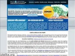 Sites similar to paid4meister.de