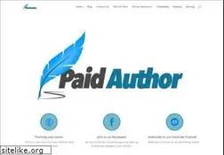 Sites similar to paidauthor.com