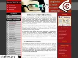 Sites similar to paidcheck24.de