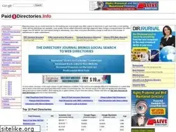 Sites similar to paiddirectories.info