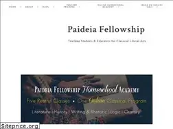 Sites similar to paideiafellowship.com