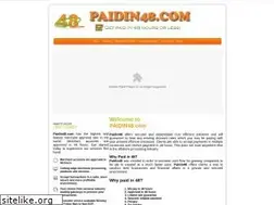 Sites similar to paidin48.com