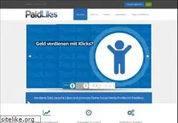 Sites similar to paidlikes.de