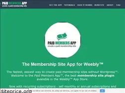 Sites similar to paidmembersapp.com