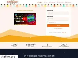 Sites similar to paidpromotion.in
