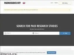 Sites similar to paidresearch.net
