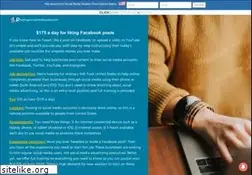 Sites similar to paidsocialmediajobs.com