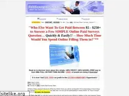 Sites similar to paidsurveysonline4u.com