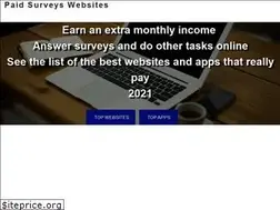 Sites similar to paidsurveyswebsites.com