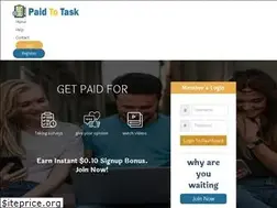 Sites similar to paidtotask.com