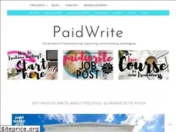 Sites similar to paidwrite.com