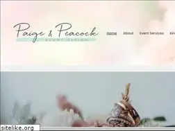 Sites similar to paigeandpeacock.com