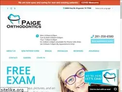 Sites similar to paigeortho.com