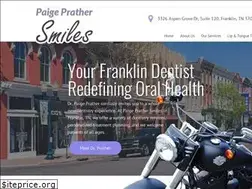 Sites similar to paigeprathersmiles.com