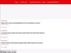 Sites similar to paininthearsenal.com