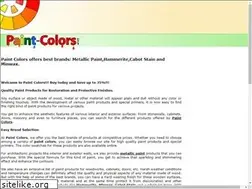 Sites similar to paint-colors.net