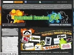 Sites similar to paintballevasion54.com