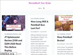 Sites similar to paintballforkids.org