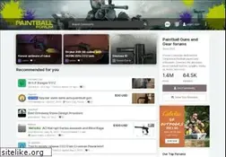 Sites similar to paintballforum.com
