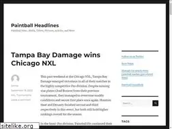 Sites similar to paintballheadlines.com