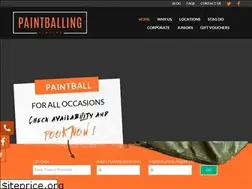 Sites similar to paintballing.co.uk