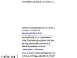 Sites similar to paintballreviews.com