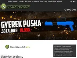 Sites similar to paintballshop.hu