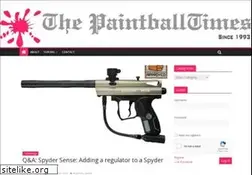 Sites similar to paintballtimes.com
