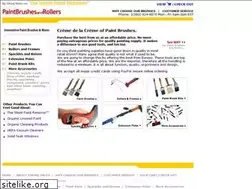 Sites similar to paintbrushesandrollers.com