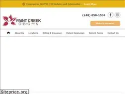 Sites similar to paintcreekobgyn.com