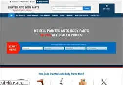 Sites similar to paintedautobodyparts.com