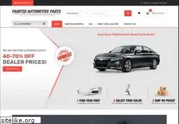 Sites similar to paintedautomotiveparts.com