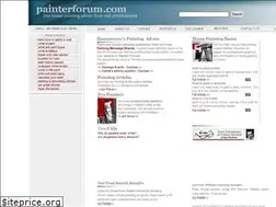 Sites similar to painterforum.com