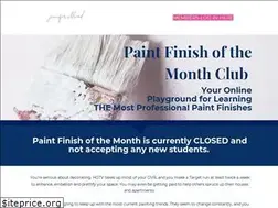 Sites similar to paintfinishofthemonth.com