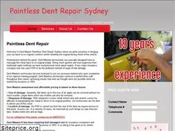 Sites similar to paintlessdentrepairsydney.com