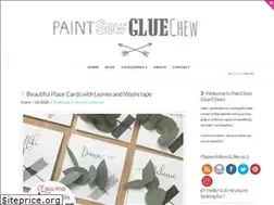 Sites similar to paintsewgluechew.com