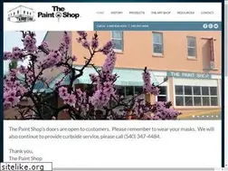 Sites similar to paintshopltd.com