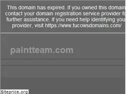 Sites similar to paintteam.com