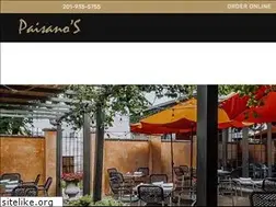 Sites similar to paisanos.com