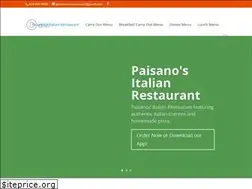 Sites similar to paisanos.restaurant