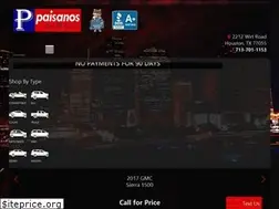 Sites similar to paisanosautosales.com