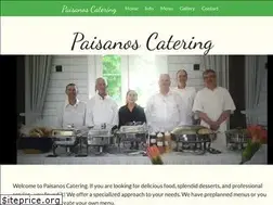 Sites similar to paisanoscatering.com
