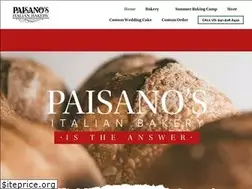 Sites similar to paisanositalianbakery.com