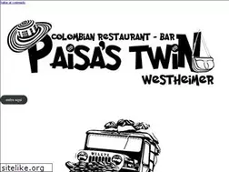 Sites similar to paisastwinrestaurant.com