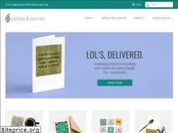 Sites similar to paisley-parsley.com